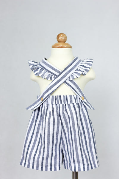 Sandy Cross-Back Overalls