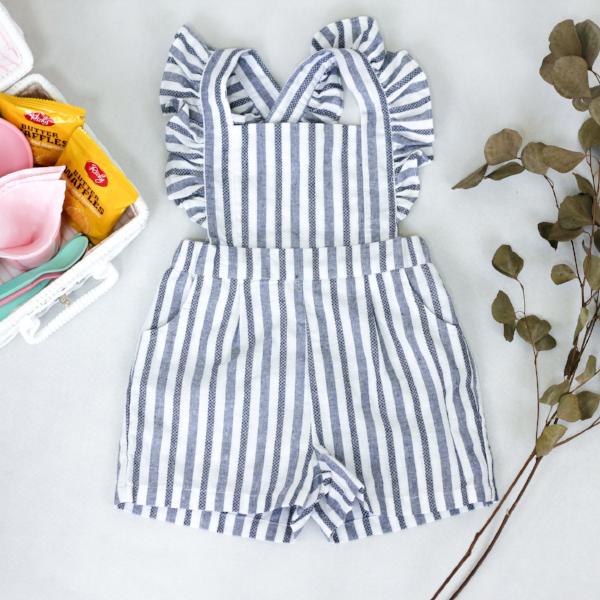 Sandy Cross-Back Overalls