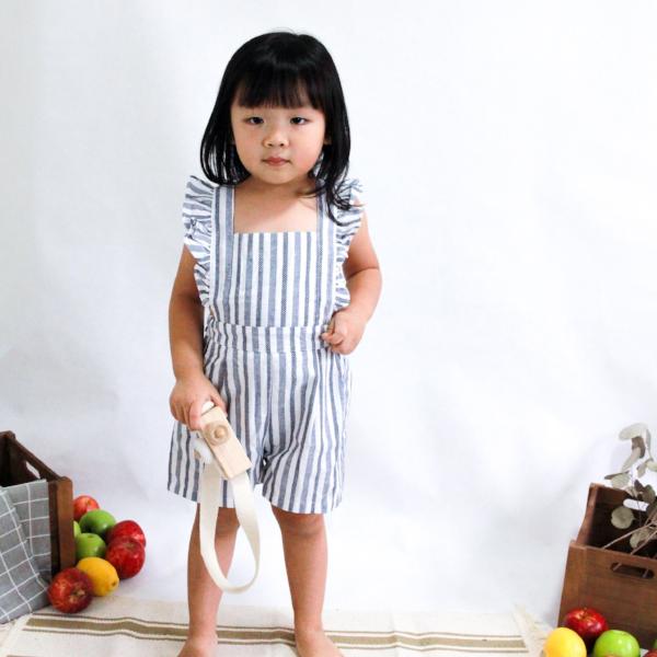 Sandy Cross-Back Overalls