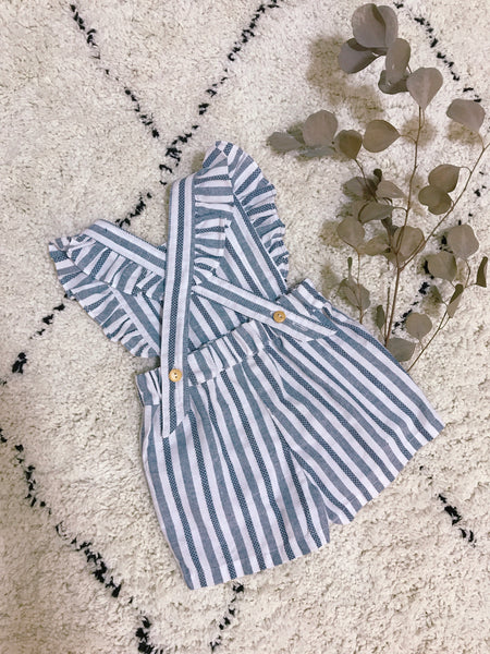 Sandy Cross-Back Overalls