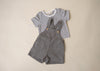 Jamie Overalls Set (Grey)